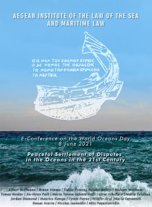 Peaceful Settlement of Disputes in the Oceans in the 21st Century Flyer